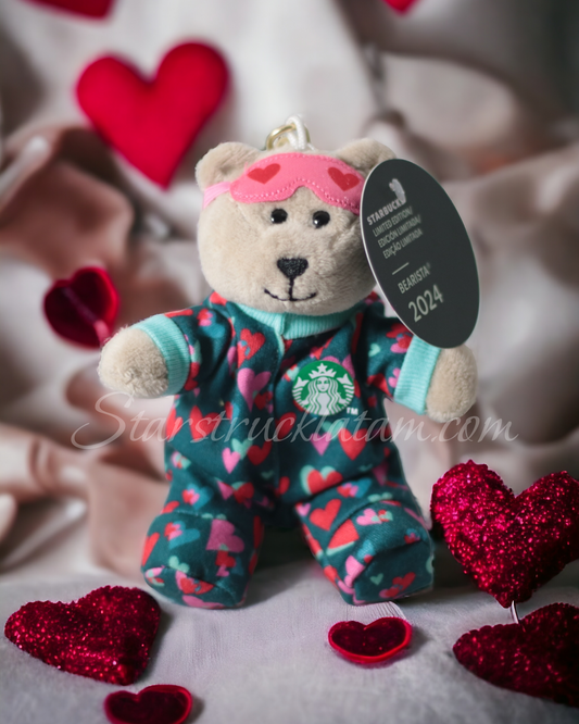 2024 Valentines Bearista Plush Keychain