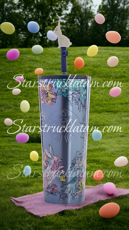 2024 Easter SS Bunny Straw Topper